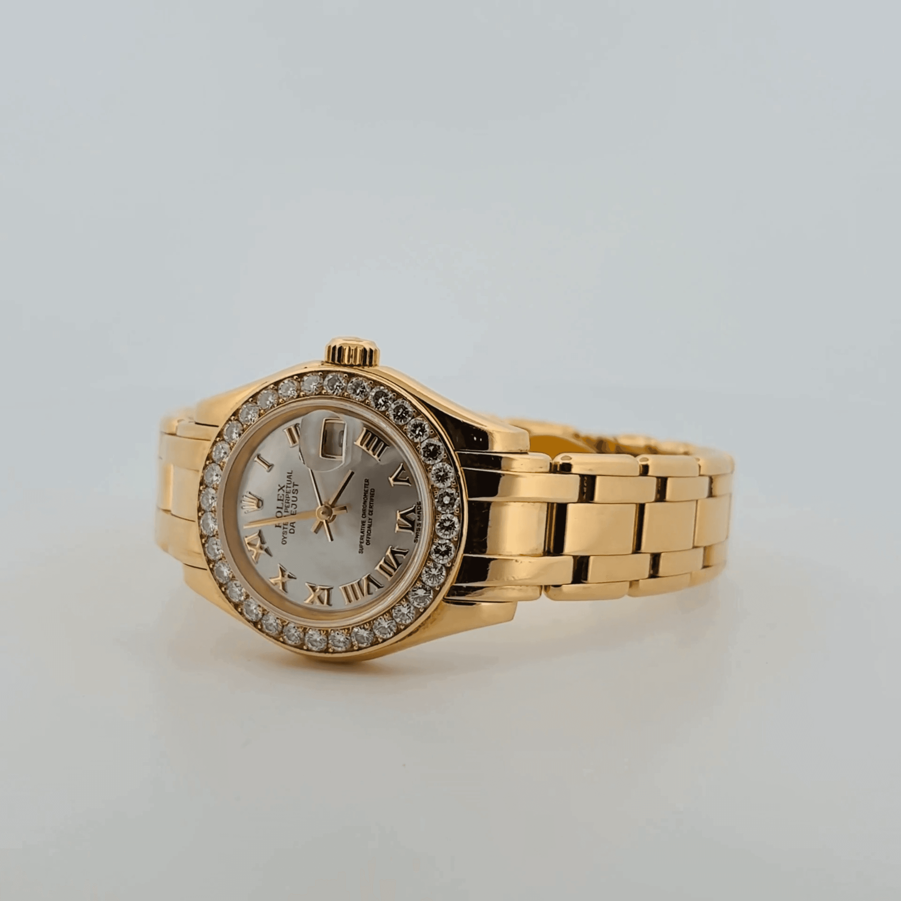 Rolex Ladies Datejust Pearlmaster (69298) - Wire/ACH - Image 71