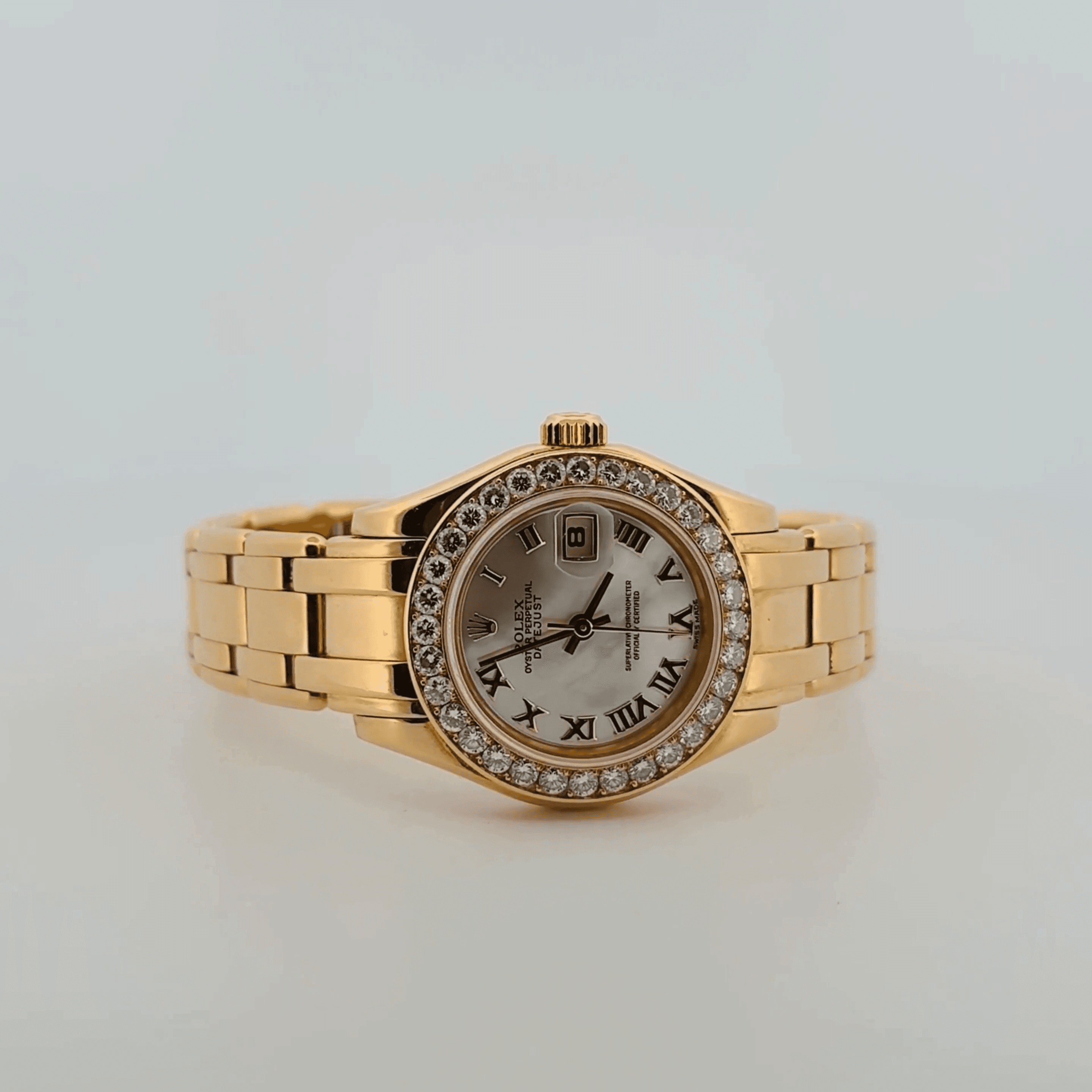 Rolex Ladies Datejust Pearlmaster (69298) - Wire/ACH - Image 5