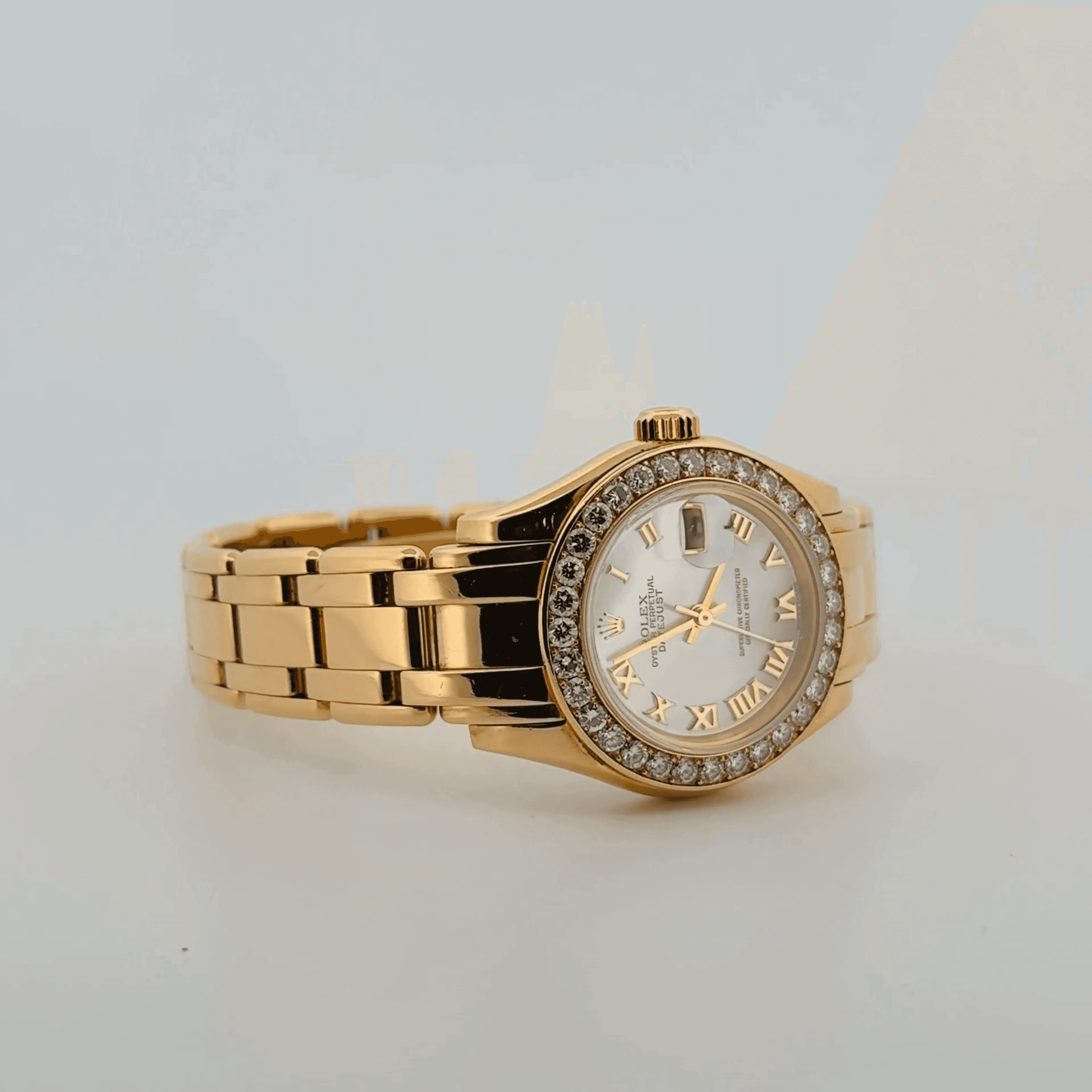 Rolex Ladies Datejust Pearlmaster (69298) - Wire/ACH - Image 10