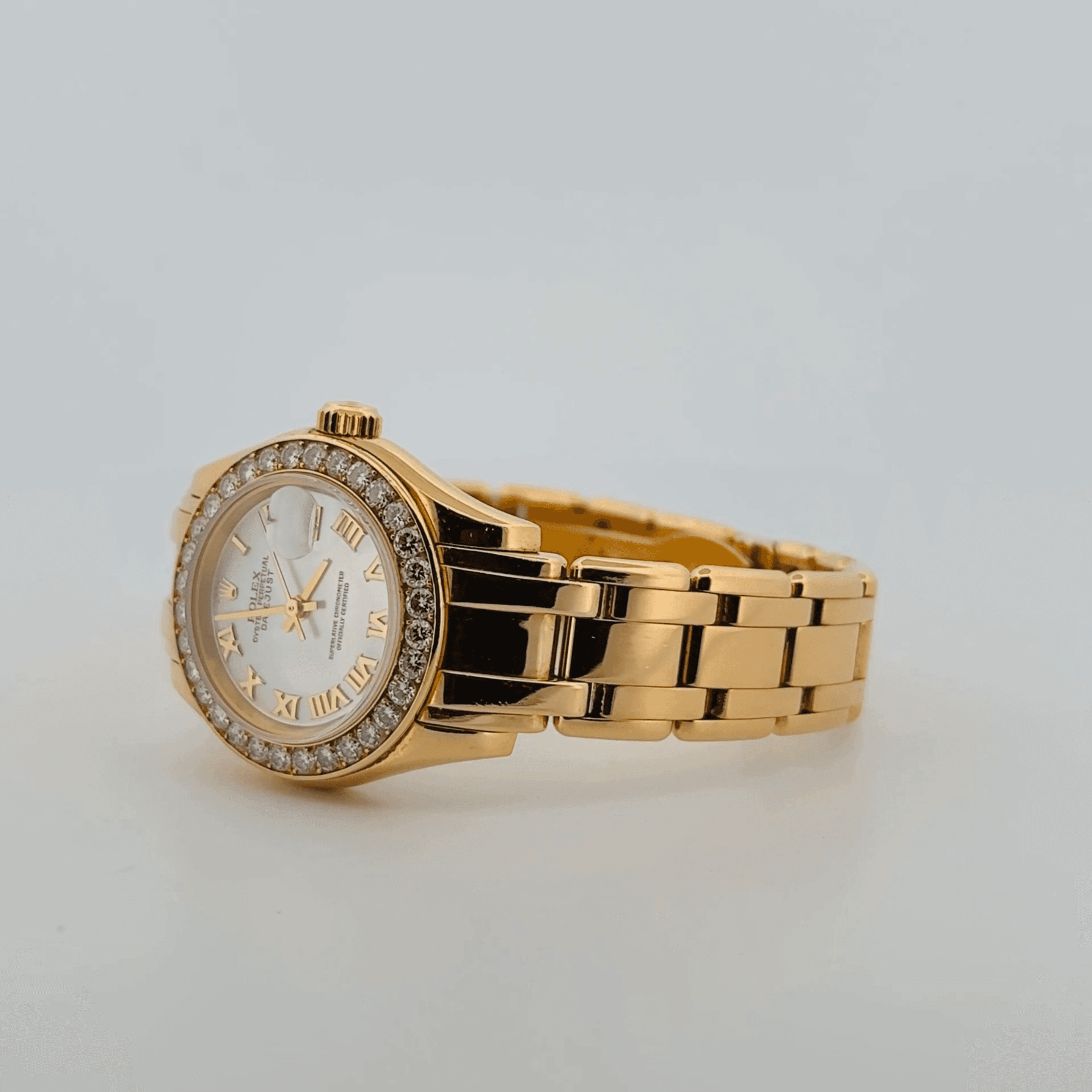 Rolex Ladies Datejust Pearlmaster (69298) - Wire/ACH - Image 68