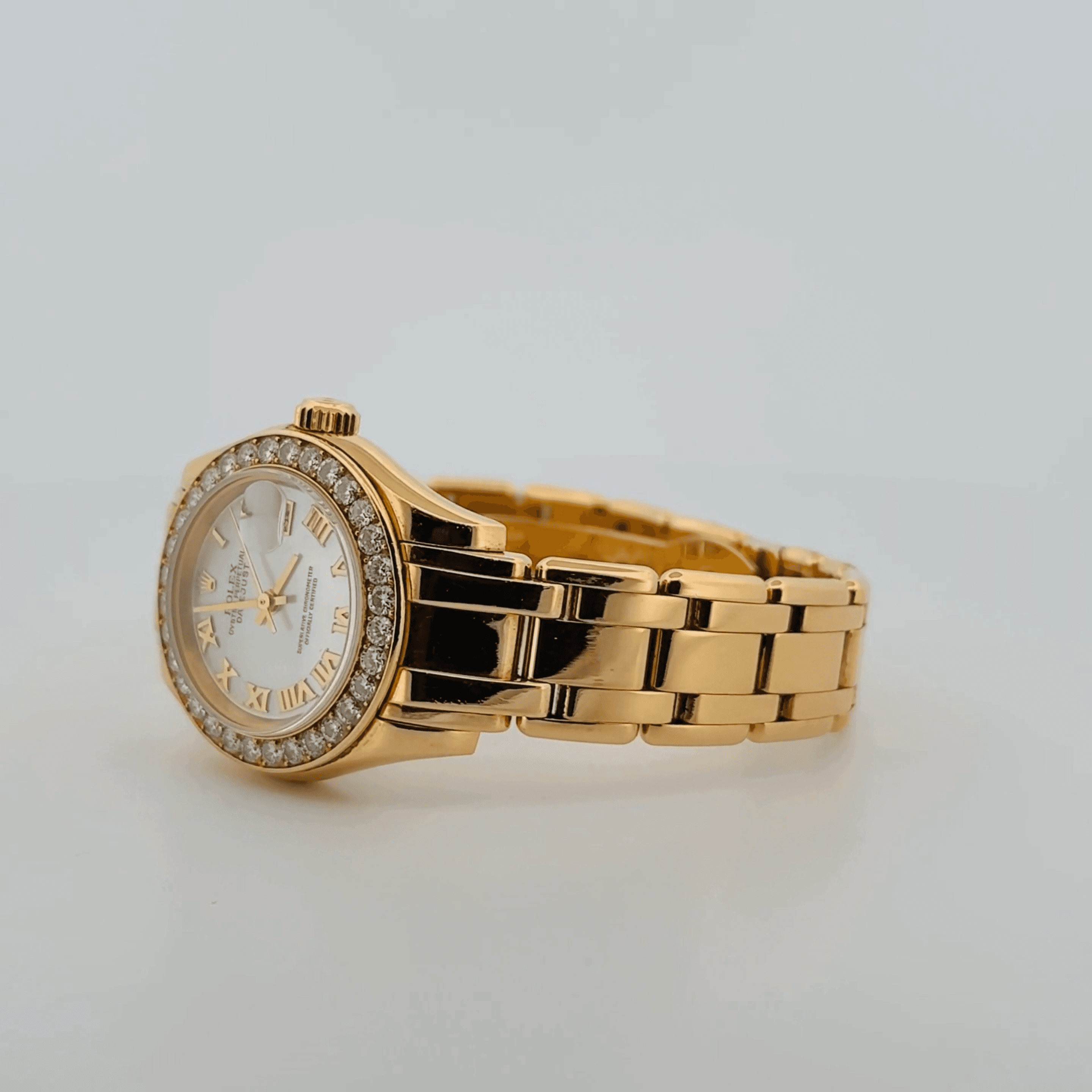 Rolex Ladies Datejust Pearlmaster (69298) - Wire/ACH - Image 67