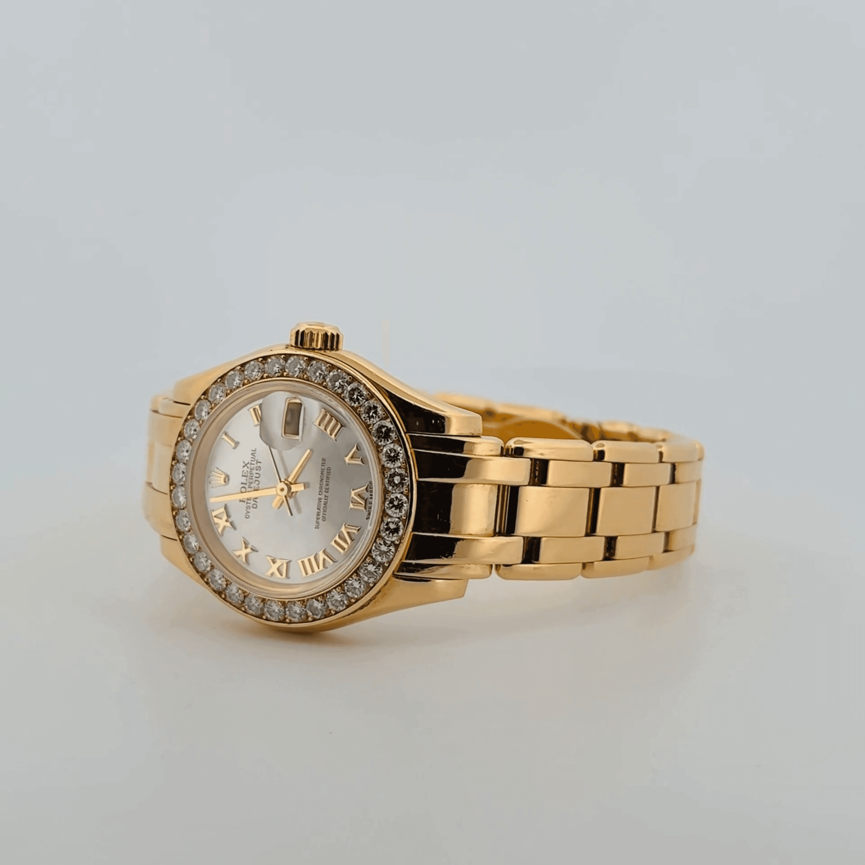 Rolex Ladies Datejust Pearlmaster (69298) - Wire/ACH - Image 70