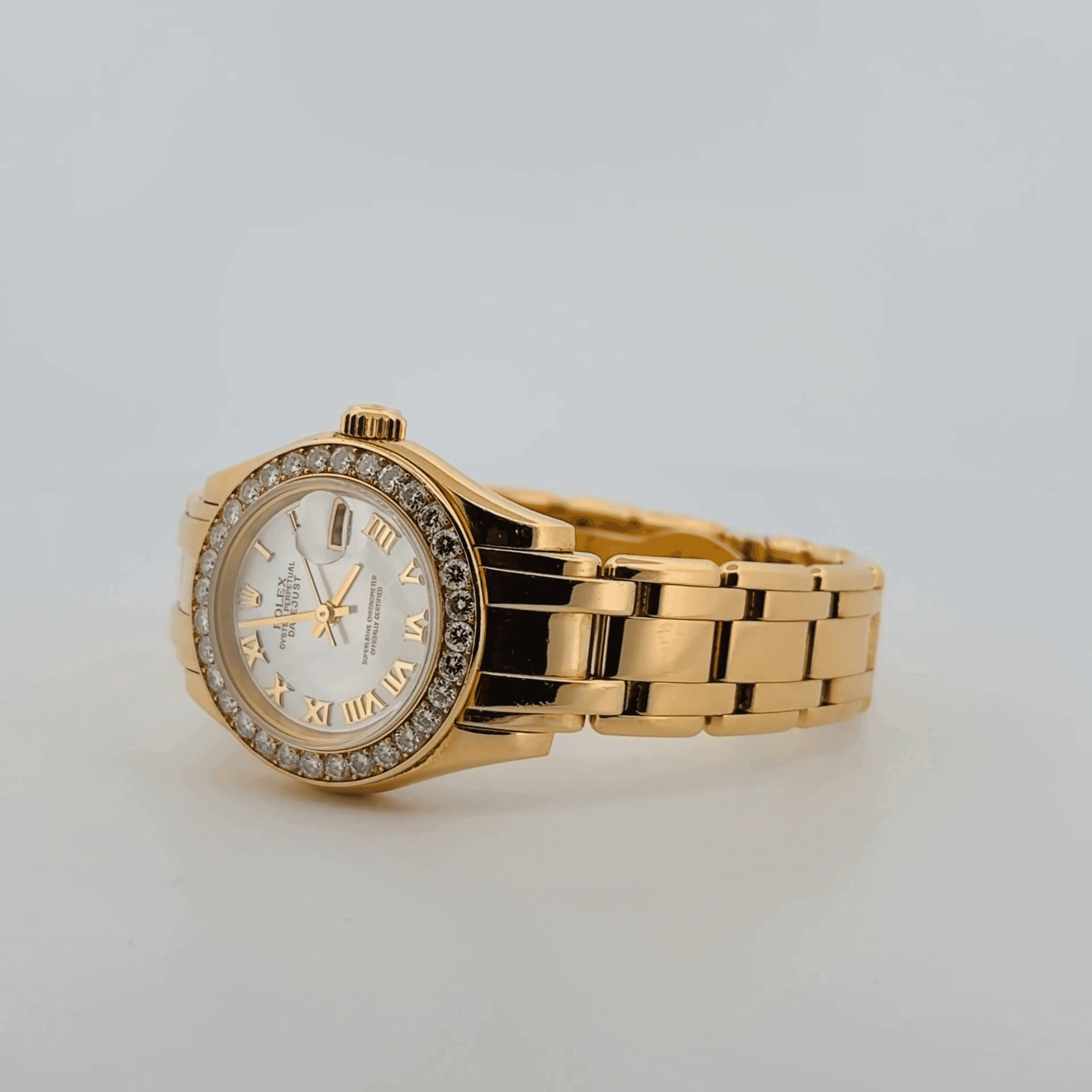 Rolex Ladies Datejust Pearlmaster (69298) - Wire/ACH - Image 69