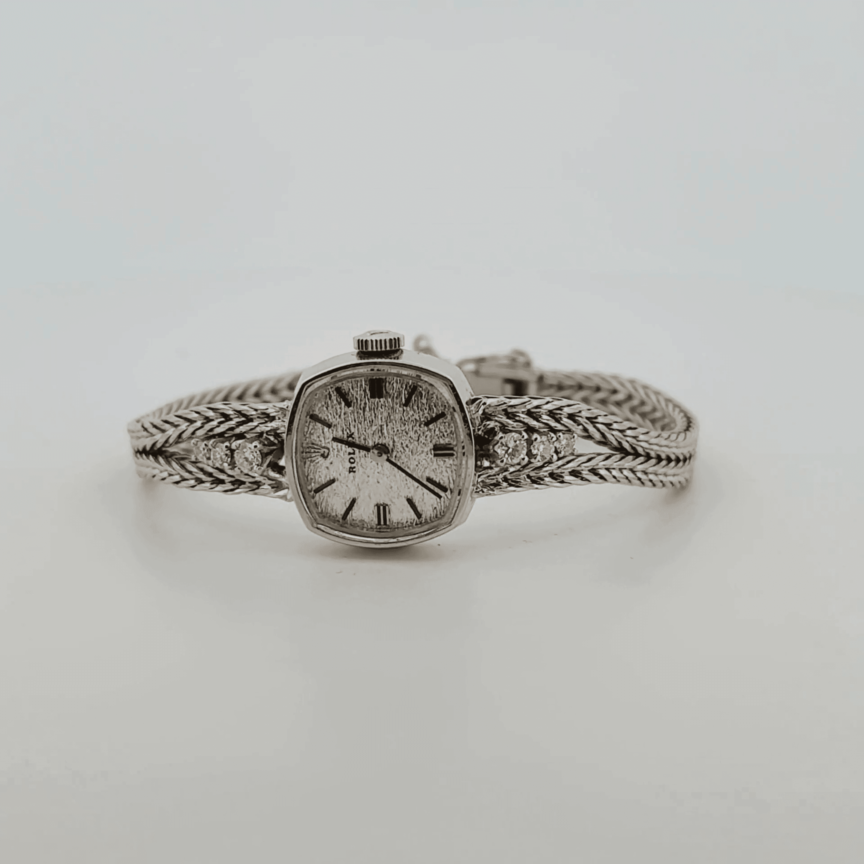 Rolex Ladies Winding 14k White Gold (8271) - Wire/ACH - Image 73