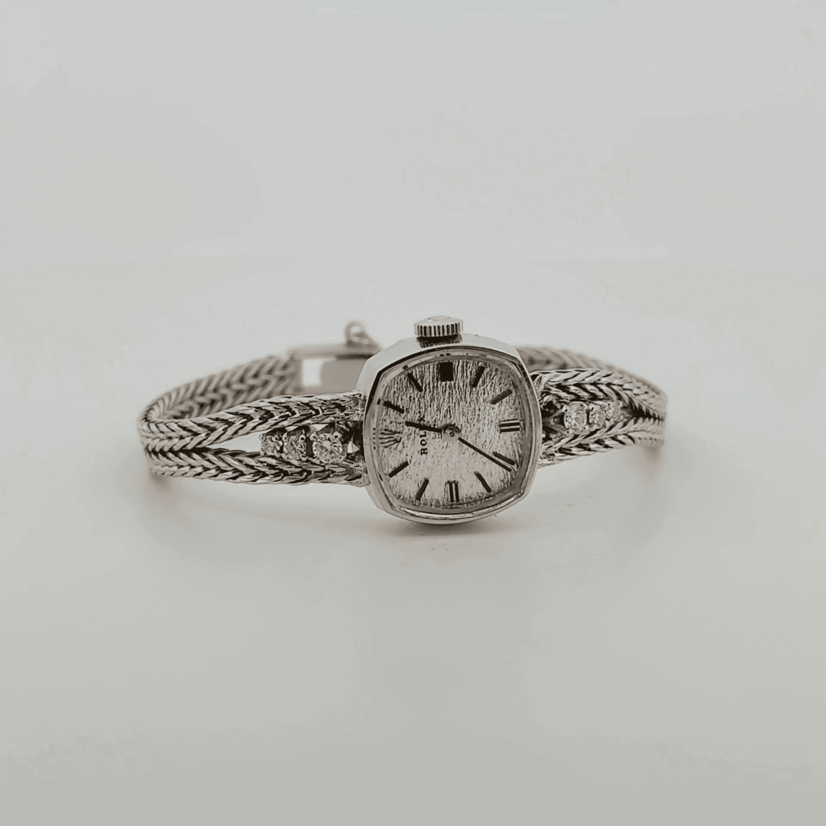 Rolex Ladies Winding 14k White Gold (8271) - Wire/ACH - Image 5