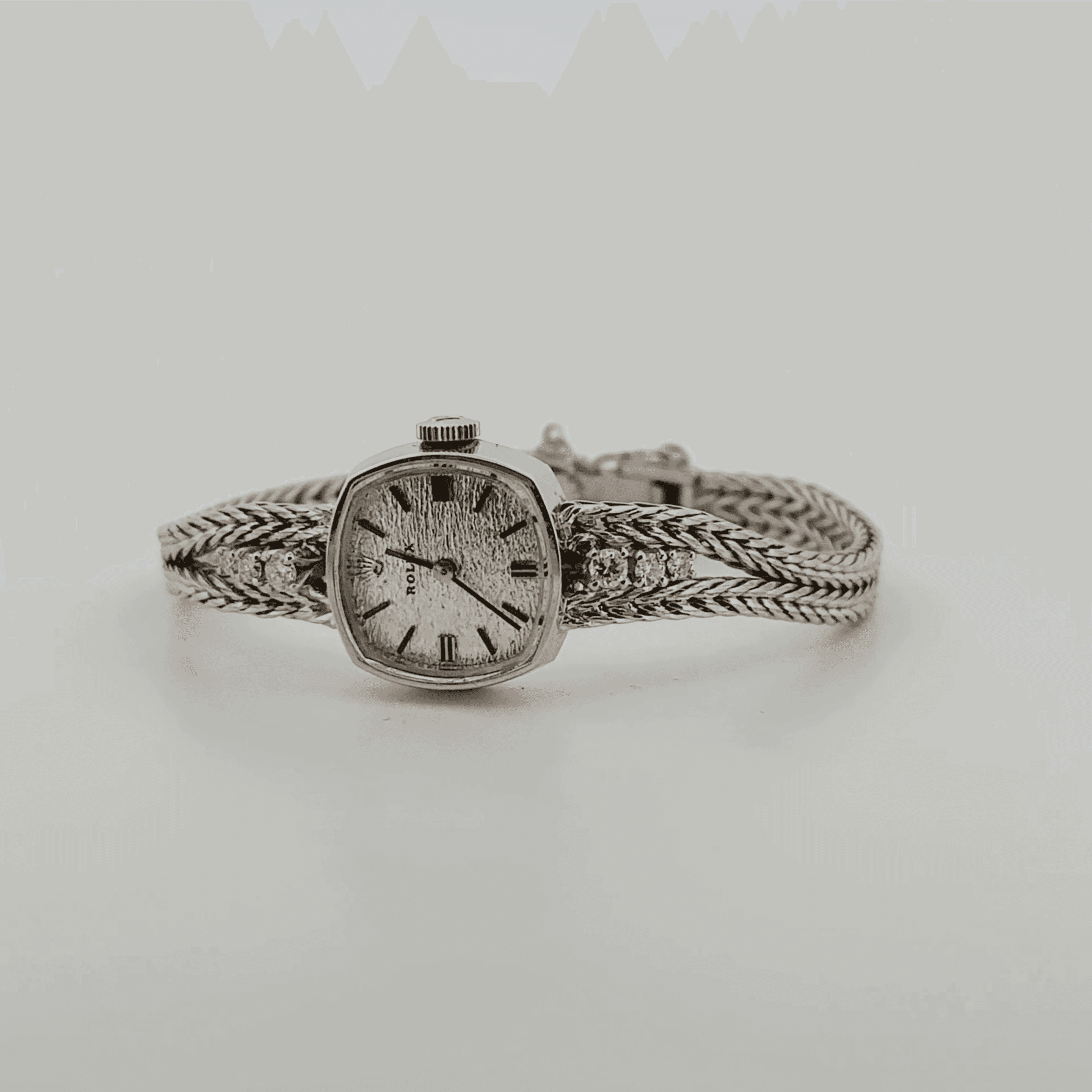Rolex Ladies Winding 14k White Gold (8271) - Wire/ACH - Image 72