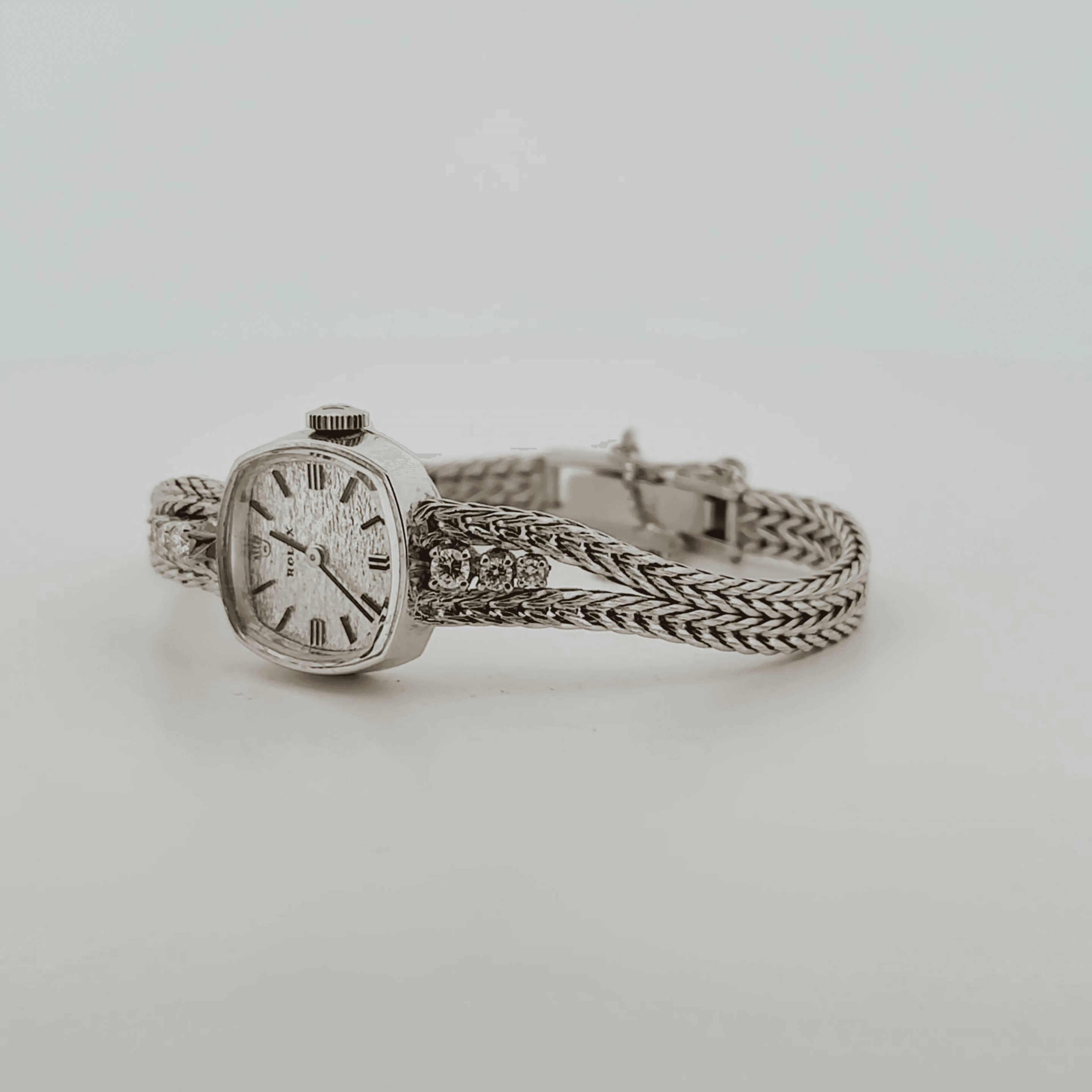 Rolex Ladies Winding 14k White Gold (8271) - Wire/ACH - Image 68