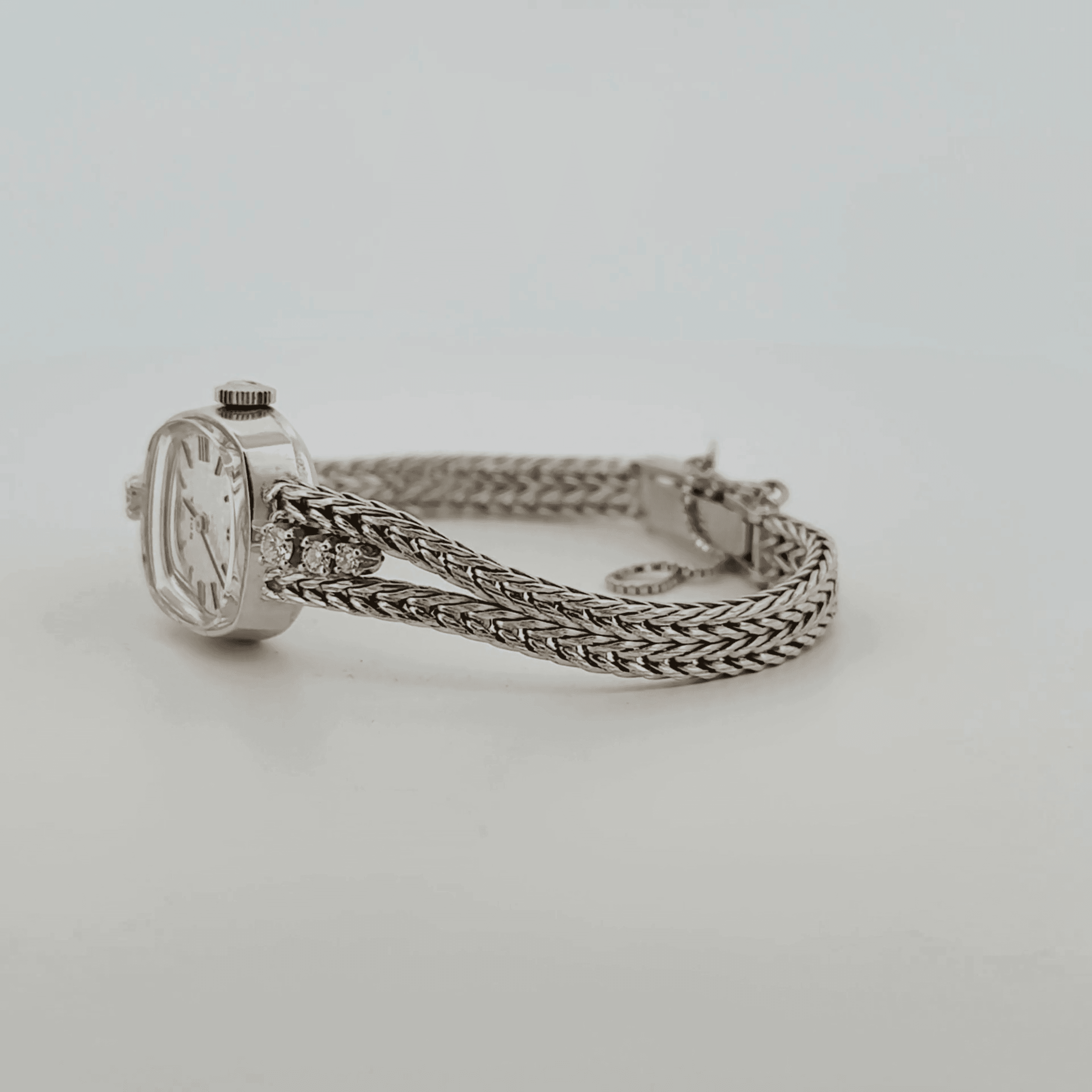 Rolex Ladies Winding 14k White Gold (8271) - Wire/ACH - Image 63