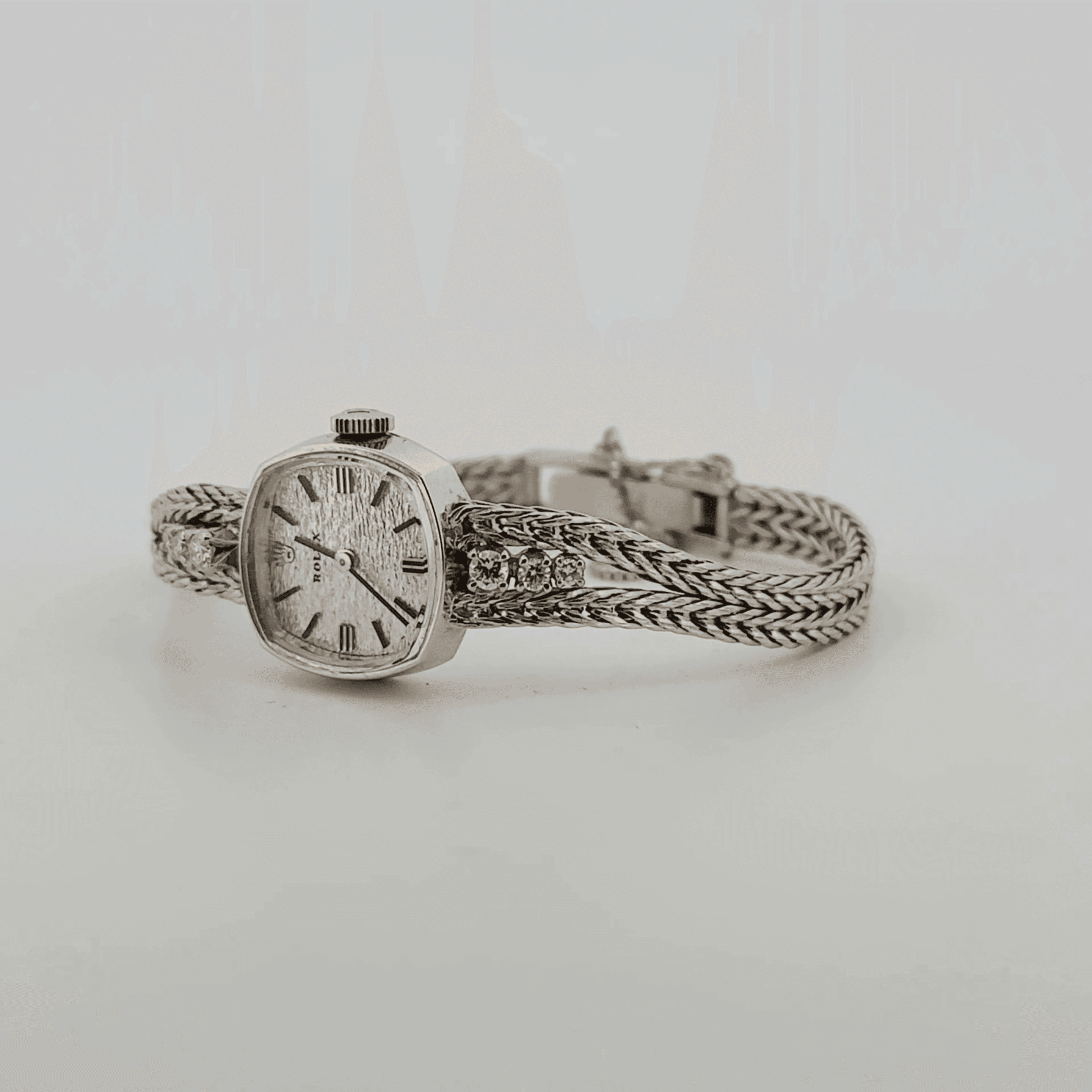 Rolex Ladies Winding 14k White Gold (8271) - Wire/ACH - Image 69