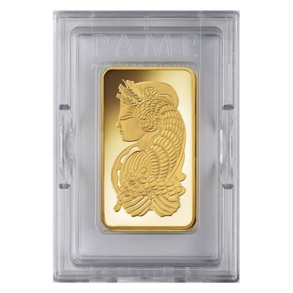 Pamp Suisse Lady Fortuna Gold Bar (In Assay) | 10 oz - Wire/ACH - Image 1