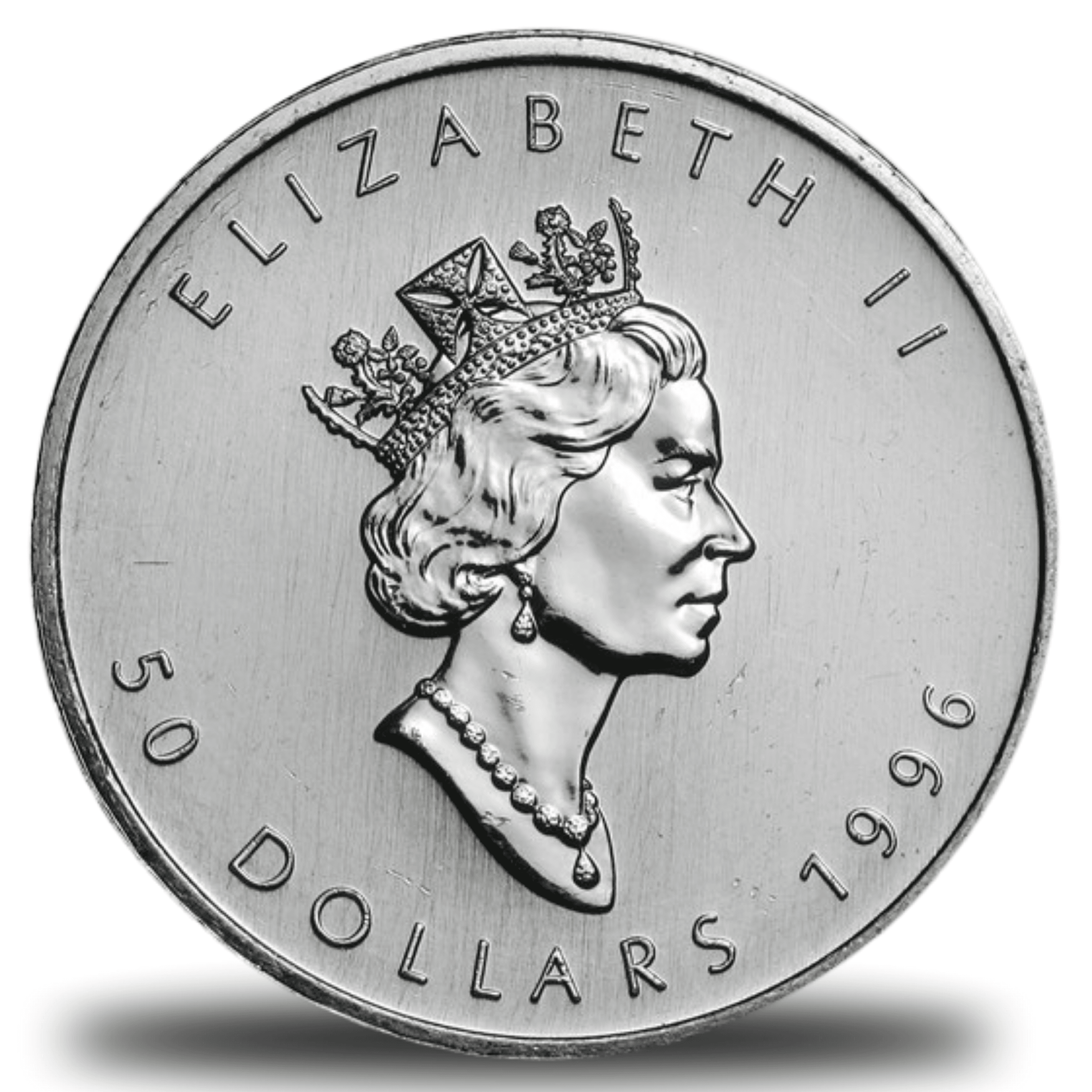 1996 Platinum Canadian Maple Leaf | 1 oz - Wire/ACH - Image 1