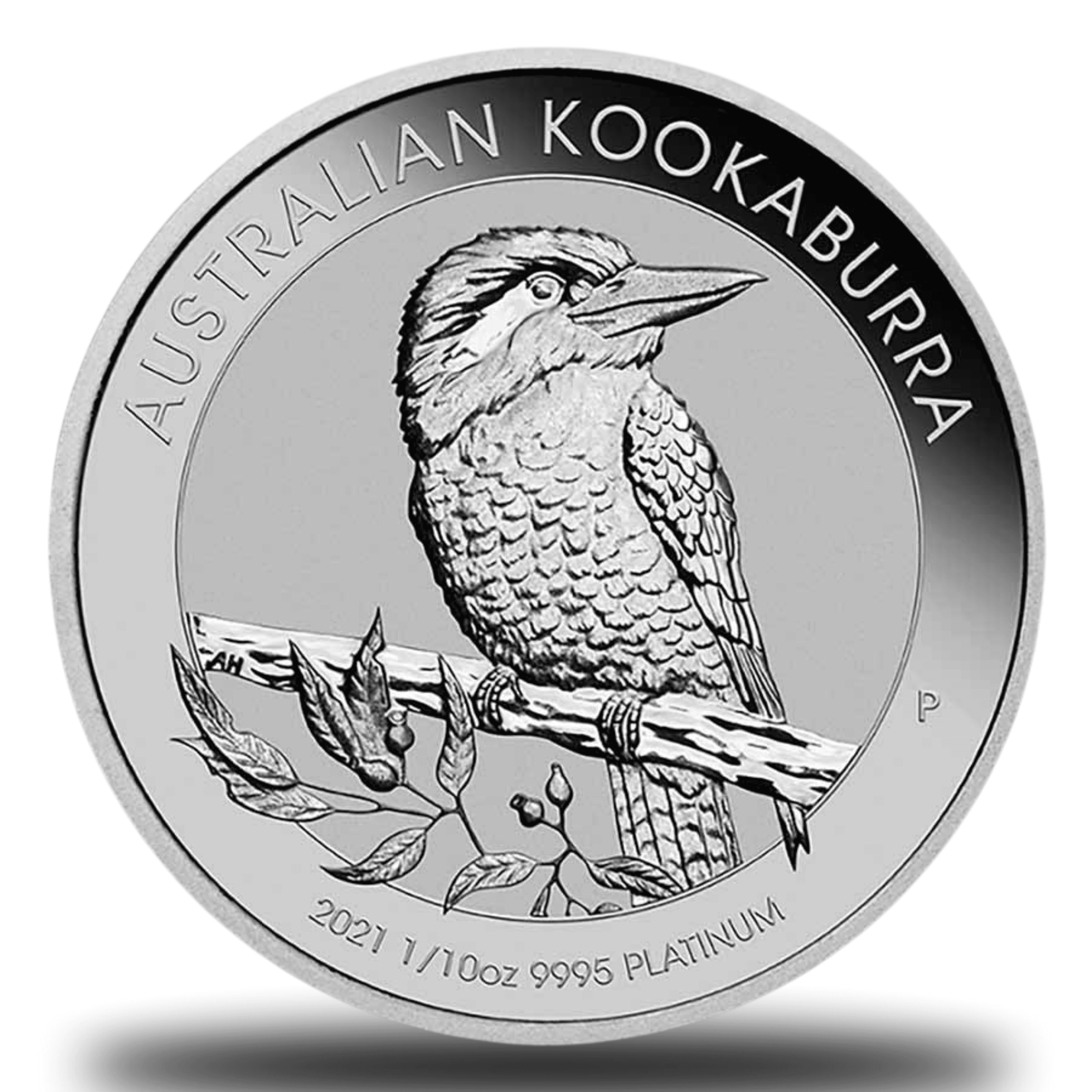 2021 Australia Platinum Kookaburra | 1/10 oz (BU) - Wire/ACH - Image 1